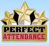 Perfect Attendance Pin