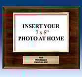 Slide In Photo Plaque