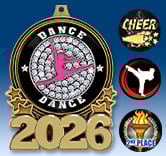 3" 2026 Insert Medal