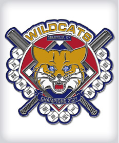 Custom Baseball Pins image