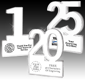 Years Of Service Acrylics