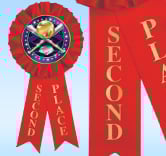 2nd Place Rosette Ribbon