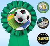 Green Rosette Ribbon