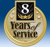 Years Of Service Insert Pin