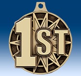 2" 1st Place Medal