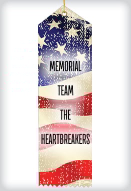 3 X 10 Color Splash Ribbons image