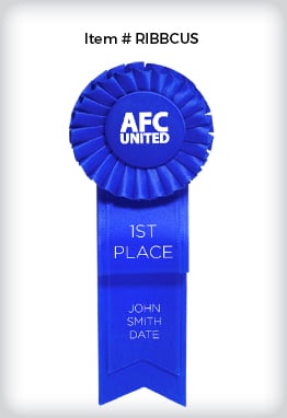 1 Streamer Rosette Ribbons image