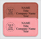 Large Rectangle Badges