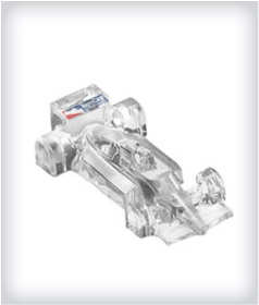 Custom Indy Car Acrylic Embedments image