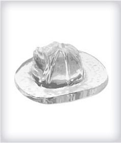 Custom Fire Hat Acrylic Embedments image
