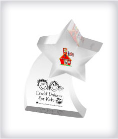 Custom Star With Tail Acrylic Embedments image