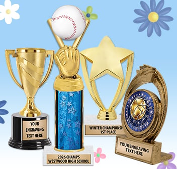 Trophies Free Shipping on Orders $110+