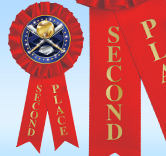 2nd Place Rosette Ribbon