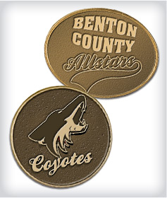 Custom Die Struck Baseball Pins image