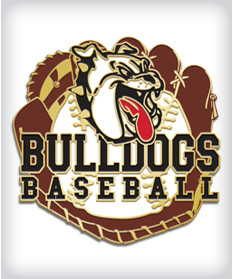 Custom Baseball Mascot Pin image