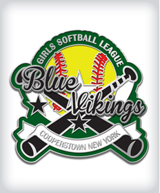 Custom Softball Pins image