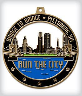 4 1/2" Custom Medal
