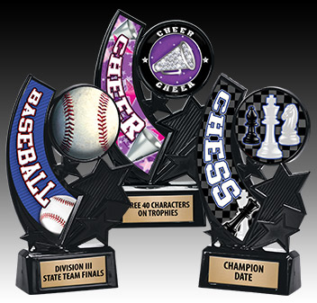 Onyx Icicle Insert Trophies FREE Shipping On Orders $110+