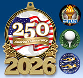 3" 2026 Insert Medal