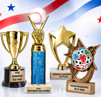 Trophies Free Shipping on Orders $110+