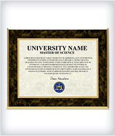 Custom Burl Lamination Plaque image