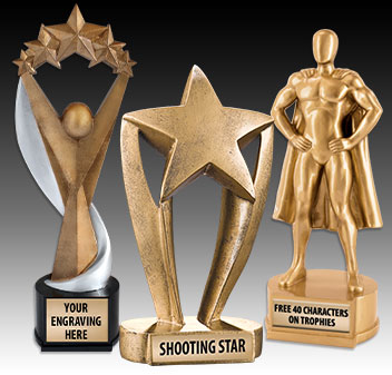 Achievement Sculptures FREE 40 Characters Of Engraving