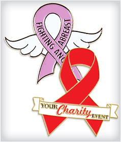 Custom Color Enamel Awareness Pins image