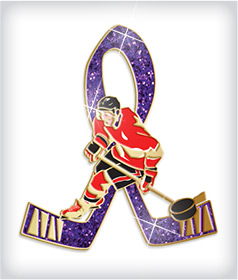 Custom Glitter Awareness Pins image