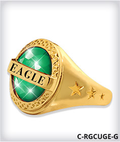 Custom Genteel Ring Top image