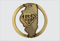 Antique Gold Medal