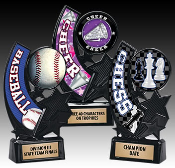 Onyx Icicle Insert Trophies FREE Shipping On Orders $110+