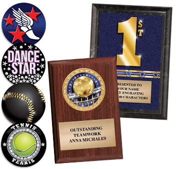 Sport Plaques - Hundreds Of Activities Available