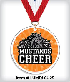 Circle Custom 2.5" Acrylic Medal image