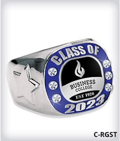 Custom Ring Top With Stones image