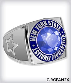 Custom Round Champion 2.0 Ring With Gemstone image