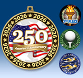 2 3/4" 2026 Insert Medals