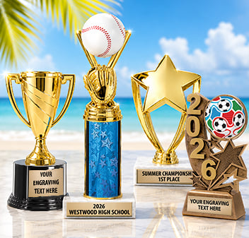 Trophies Free Shipping on Orders $110+