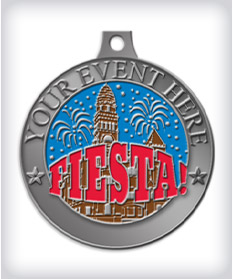 Custom Logo Fiesta Medals image