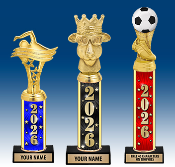 2026 Column Trophies Same Day Turnaround