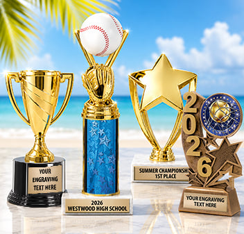 Trophies Free Shipping on Orders $110+