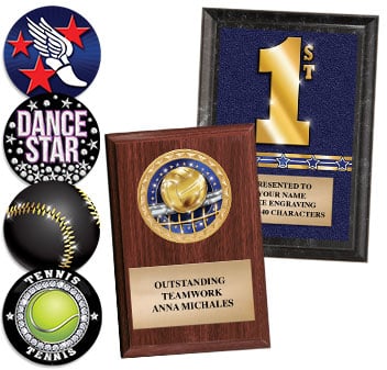 Sport Plaques - Hundreds Of Activities Available