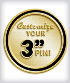 Custom 3&rdquo; Pin image