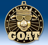 3" GOAT Medal