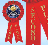 2nd Place Rosette Ribbon