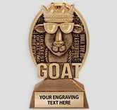 Kudos GOAT Sculpture
