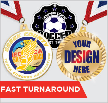 Medals With Fast Shipping!