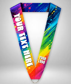 Custom Sateen Ribbons With Your Artwork image