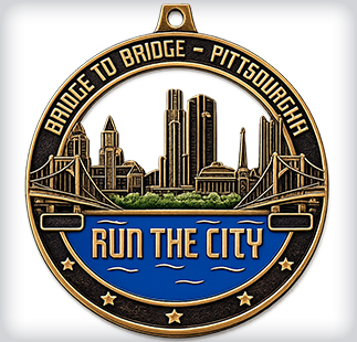 4 1/2" Custom Medal
