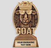 Kudos GOAT Sculpture
