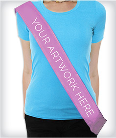 Custom Sash With Your Artwork image